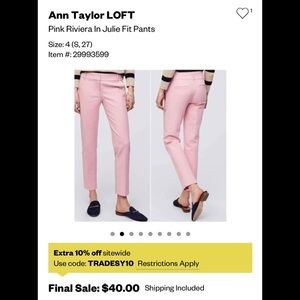 The Loft ankle slack